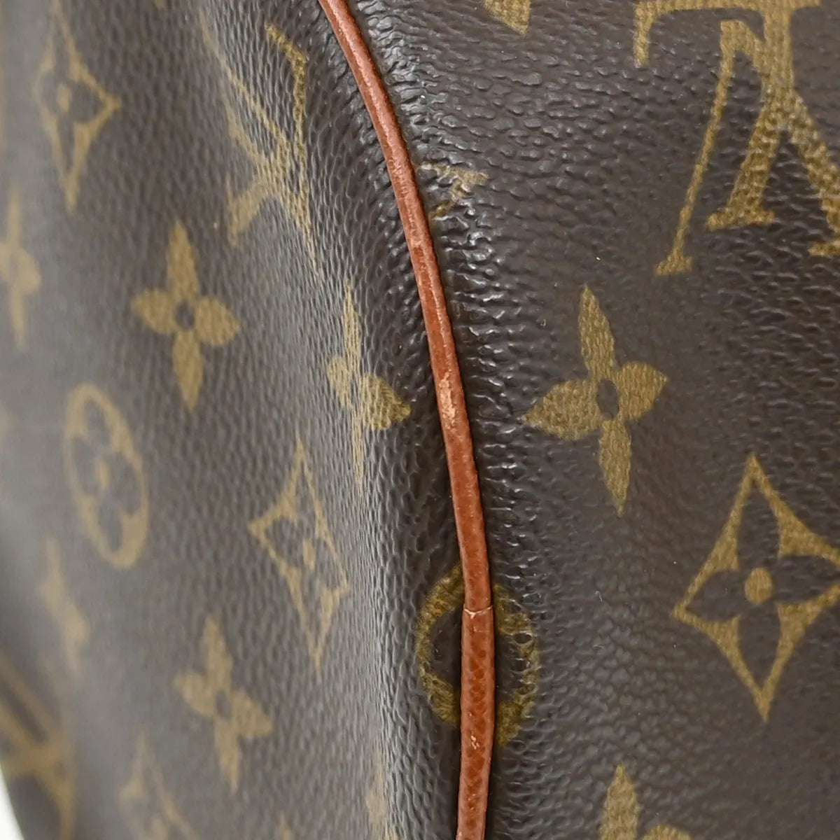 Louis Vuitton Papillon Handbag Monogram Canvas Brown Canvas Handbag (Pre-Owned)