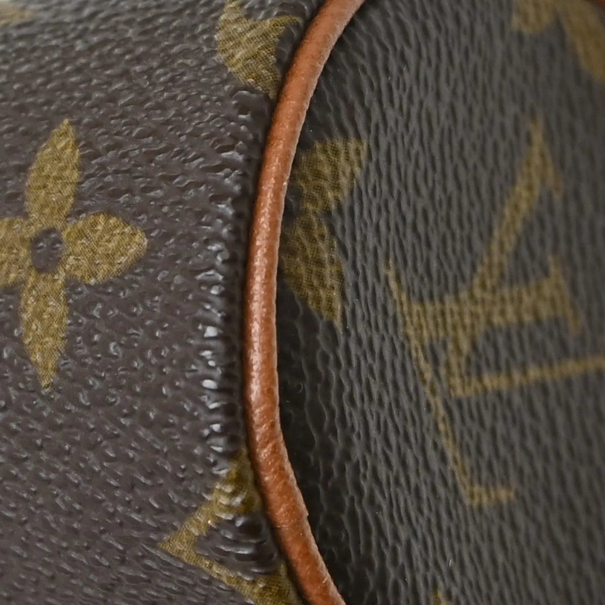 Louis Vuitton Papillon Pochette Monogram Canvas Brown Canvas Clutche & Pouche Bag (Pre-Owned)