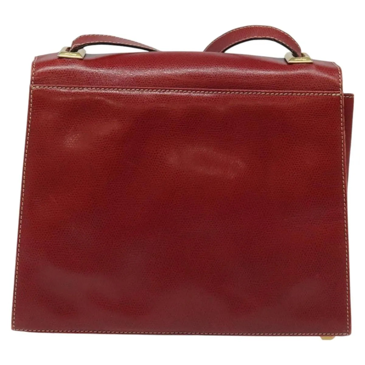 Salvatore Ferragamo Vintage Leather Red Leather Shoulder Bag Bag (Pre-Owned)