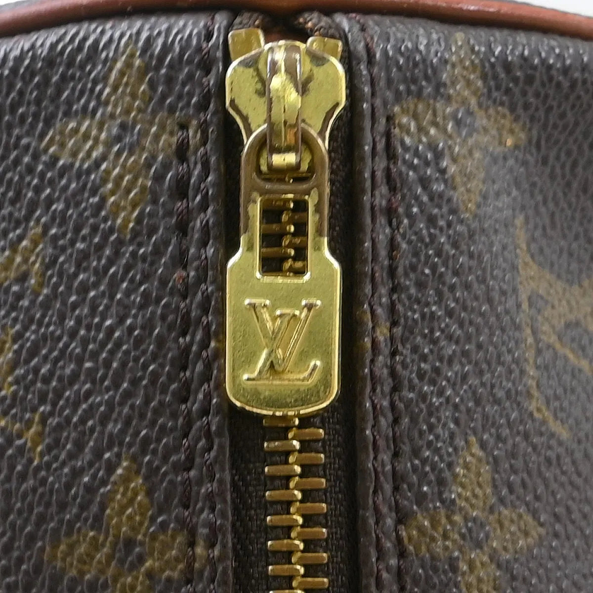 Louis Vuitton Papillon Handbag Monogram Canvas Brown Canvas Handbag (Pre-Owned)