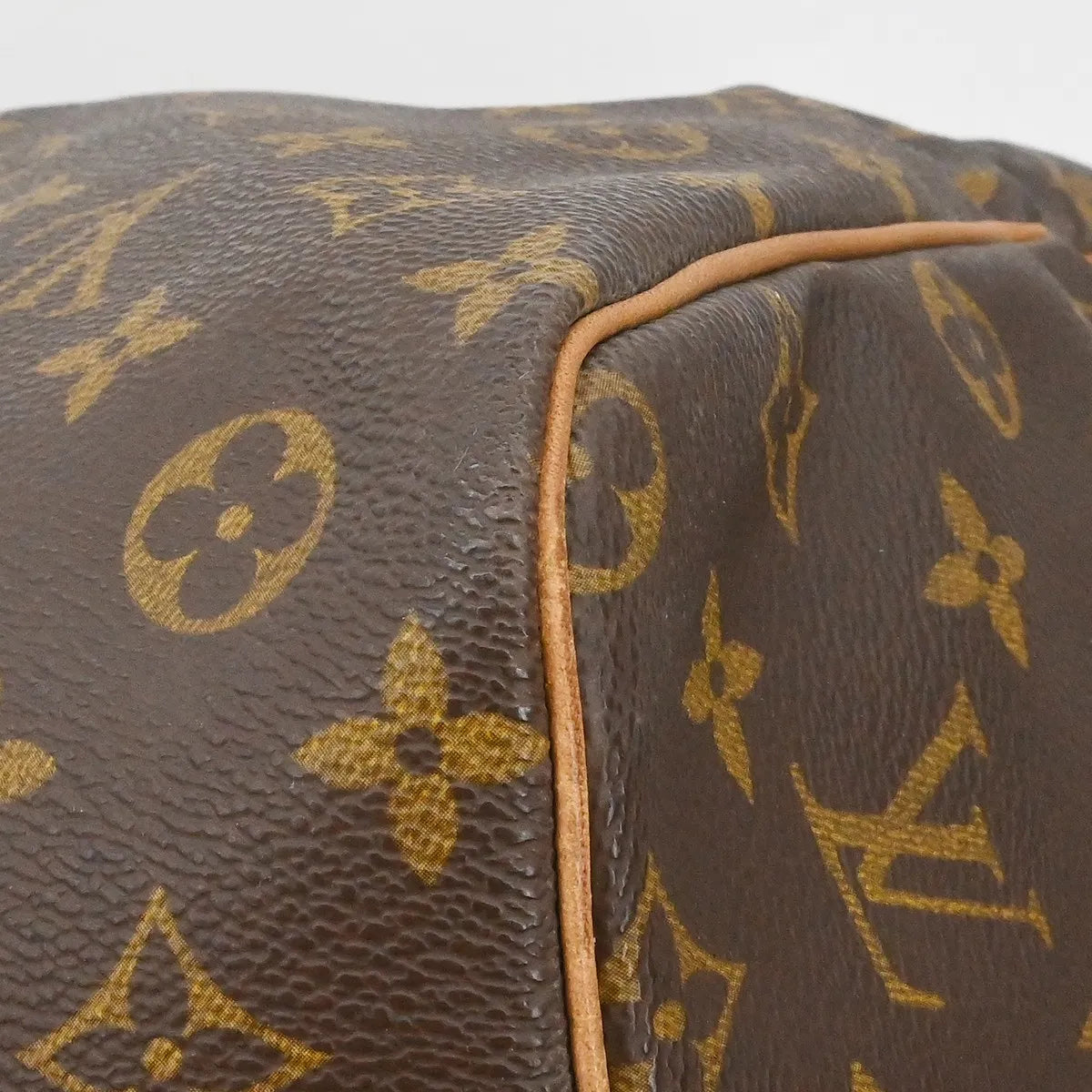 Louis Vuitton Keepall Monogram Canvas Brown Canvas Travel Bag Bag (Pre-Owned)