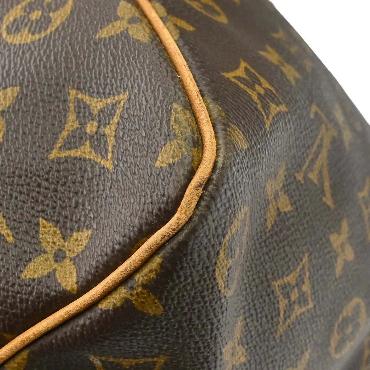 Louis Vuitton Keepall Monogram Canvas Brown Canvas Travel Bag Bag (Pre-Owned)