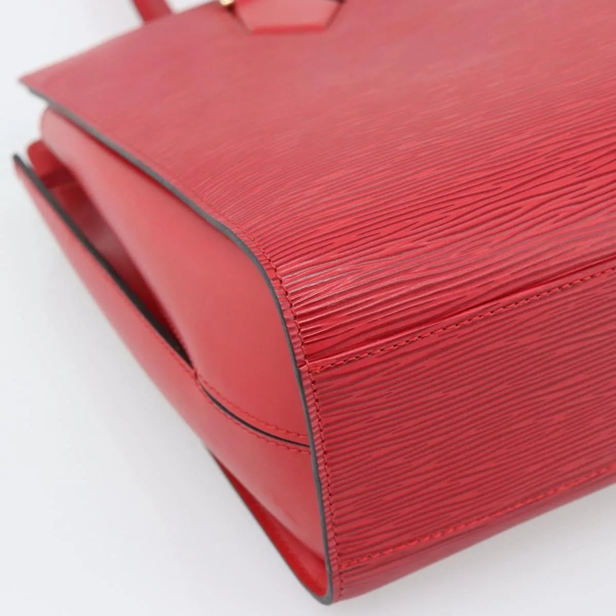 Louis Vuitton Duplex Epi Leather Red Leather Shoulder Bag Bag (Pre-Owned)