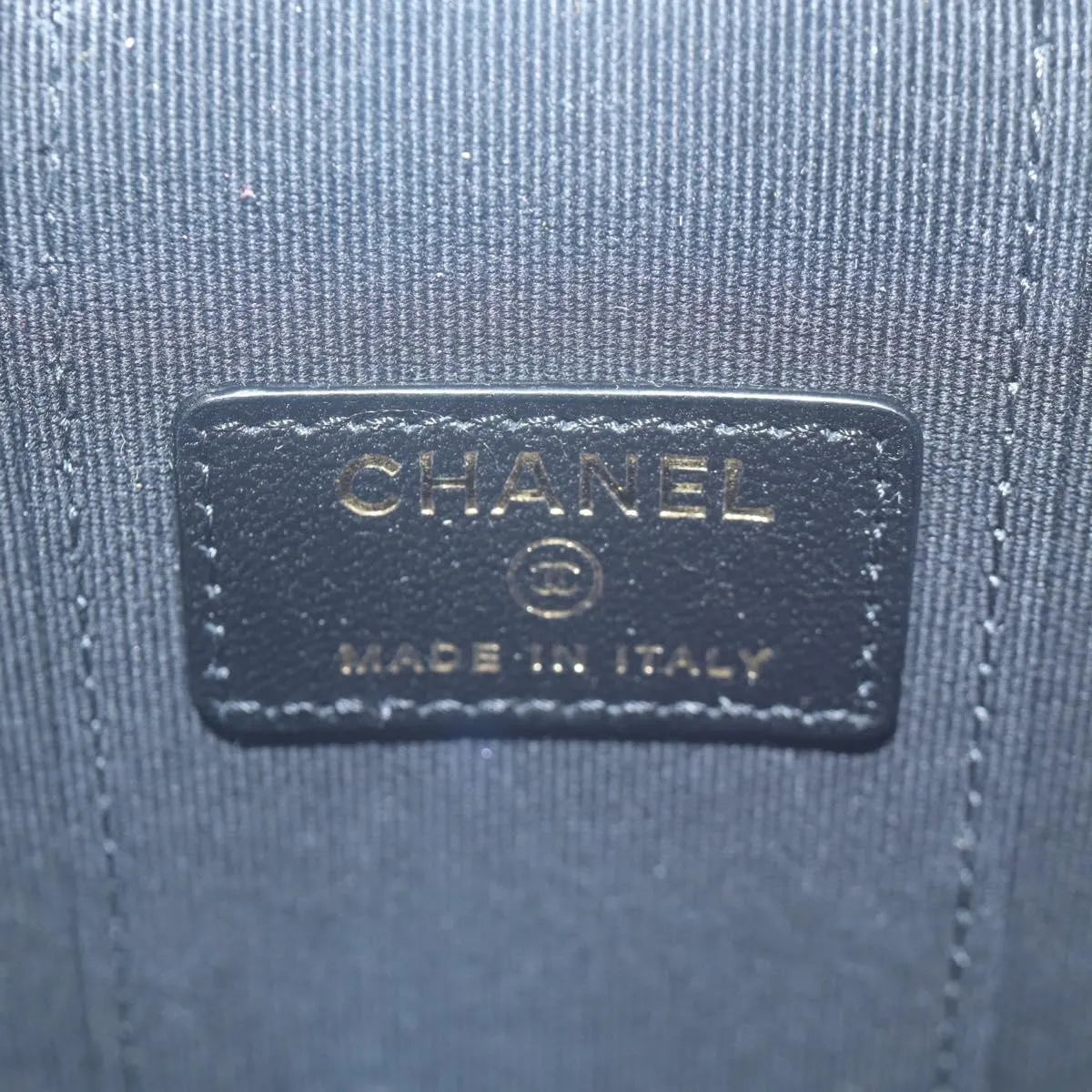 Chanel Pearl Crush Vanity Case With Chain Quilted Multicolor Tweed Multicolour Tweed Shoulder Bag Bag (Pre-Owned)
