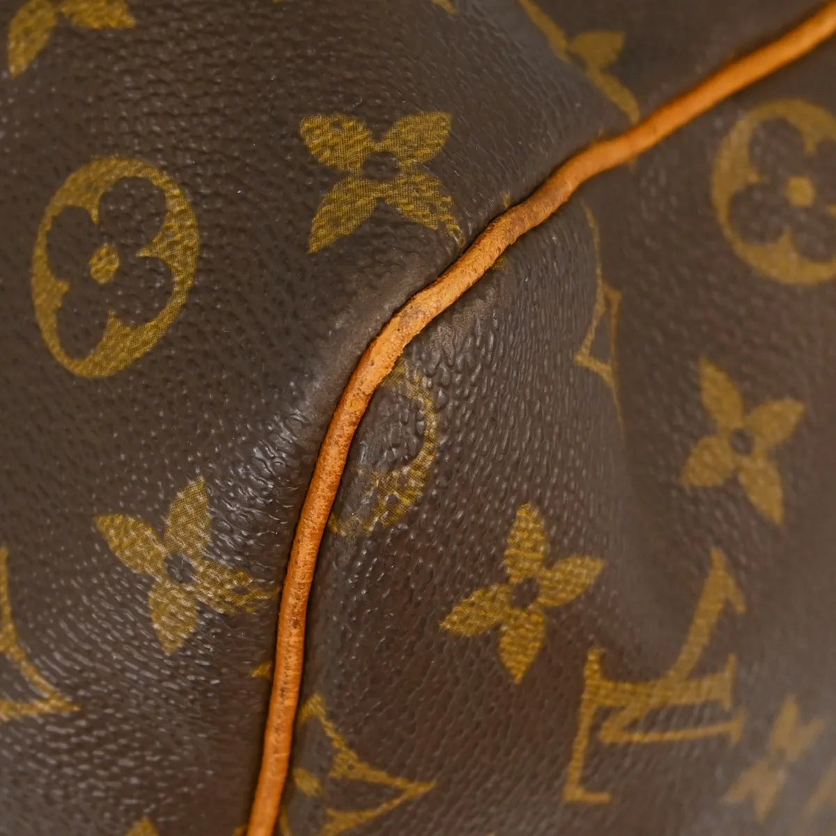Louis Vuitton Keepall Monogram Canvas Brown Canvas Travel Bag Bag (Pre-Owned)