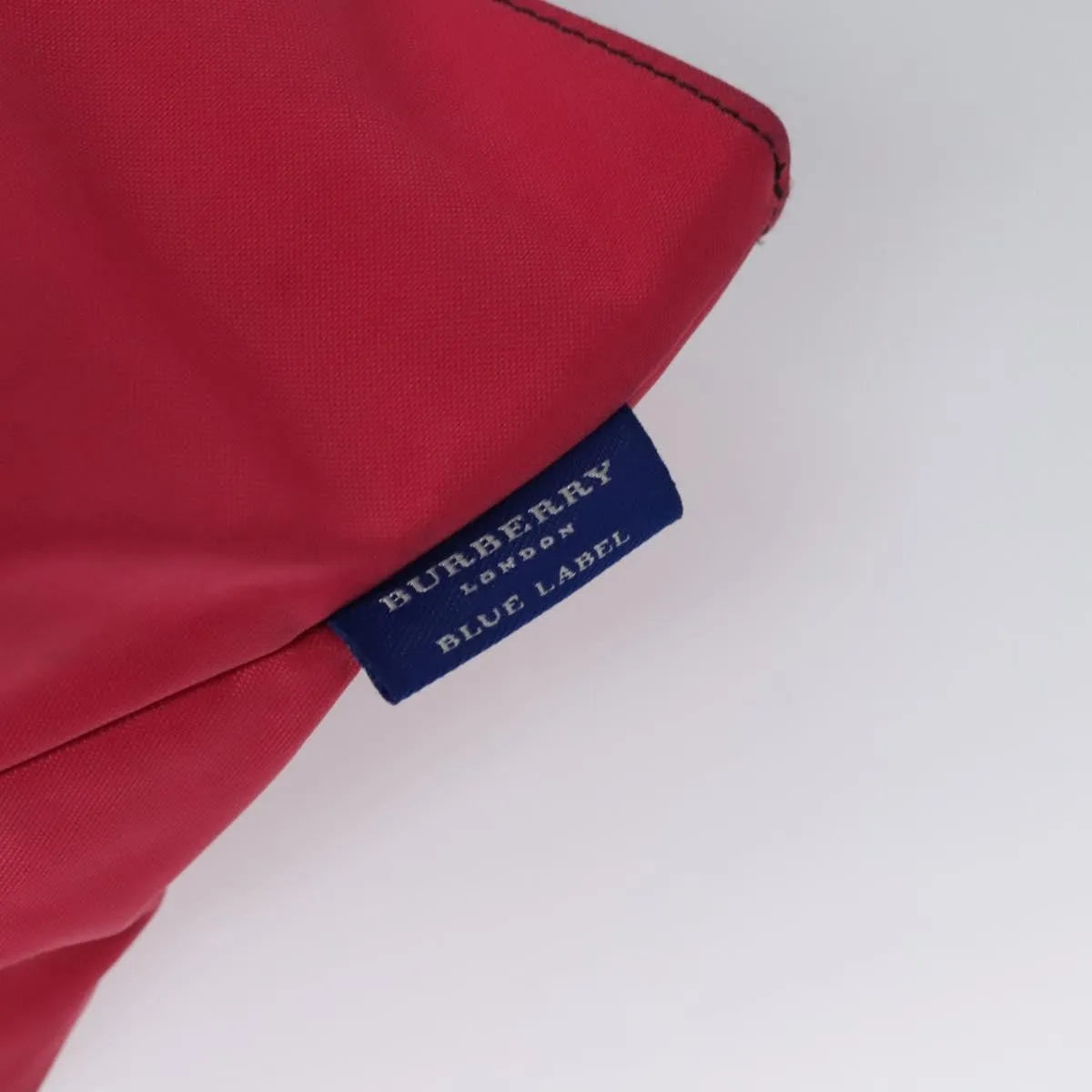 Burberry Blue Label Nylon Pink Nylon Tote Bag Bag (Pre-Owned)