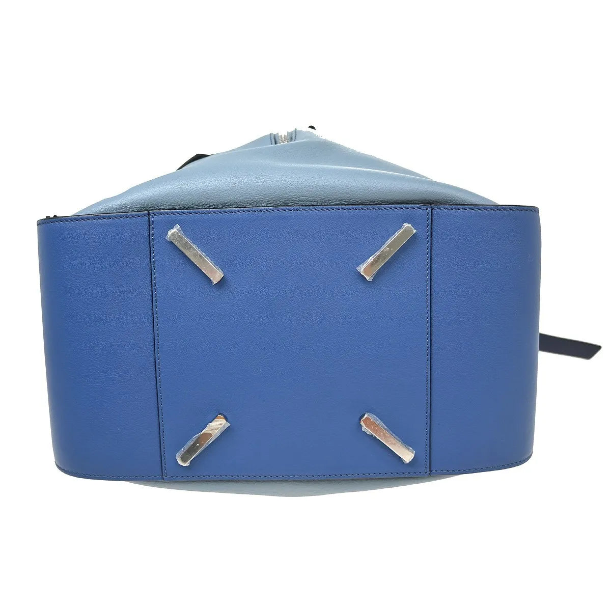 Loewe Hammock Leather Blue Leather Handbag (Pre-Owned)