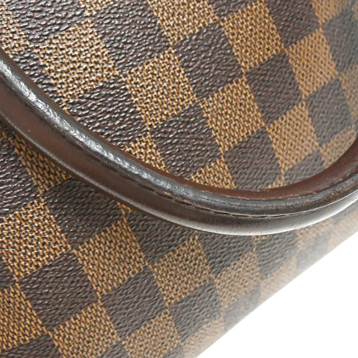 Louis Vuitton Brera Damier Brown Canvas Handbag (Pre-Owned)