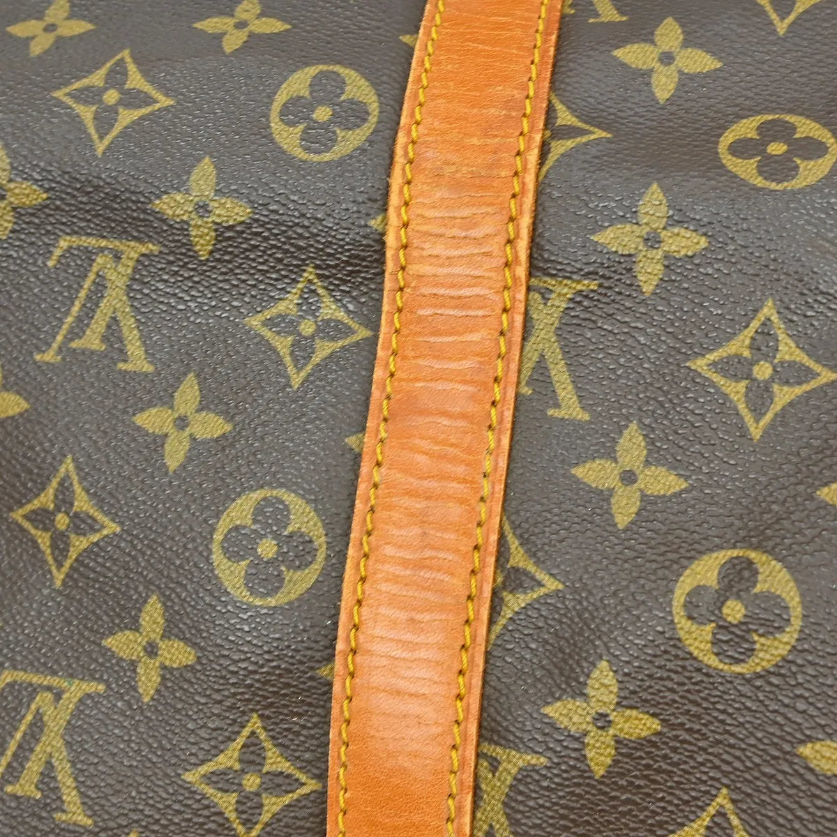 Louis Vuitton Keepall Monogram Canvas Brown Canvas Travel Bag Bag (Pre-Owned)