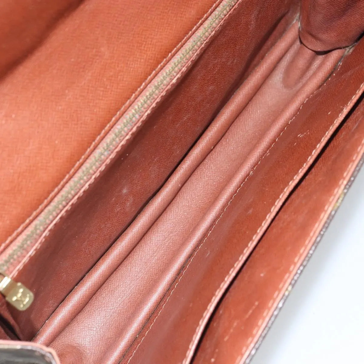Louis Vuitton Dame Pochette Monogram Canvas Brown Canvas Clutche & Pouche Bag (Pre-Owned)