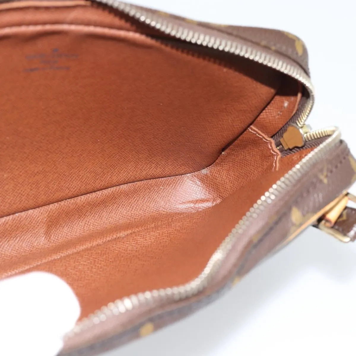 Louis Vuitton Pochette Marly Bandouliere Monogram Canvas Brown Canvas Clutche & Pouche Bag (Pre-Owned)