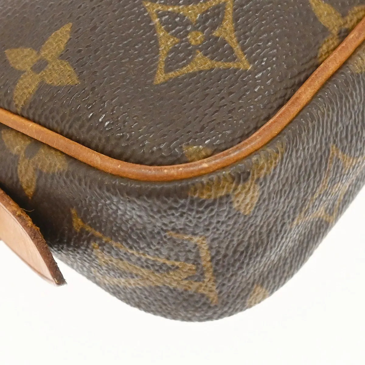 Louis Vuitton Pochette Marly Bandouliere Monogram Canvas Brown Canvas Shoulder Bag Bag (Pre-Owned)