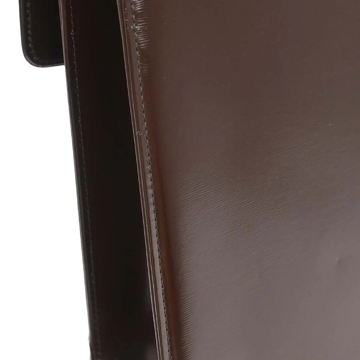Saint Laurent Vintage Leather Brown Leather Shoulder Bag Bag (Pre-Owned)