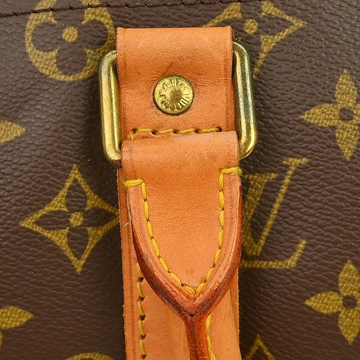 Louis Vuitton Keepall Monogram Brown Canvas Travel Bag Bag (Pre-Owned)