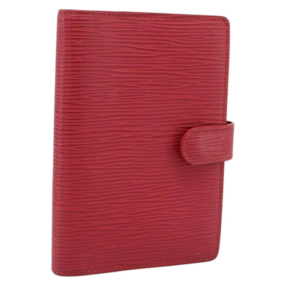 Louis Vuitton Agenda Cover Damier Red Leather Clutche & Pouche Bag (Pre-Owned)
