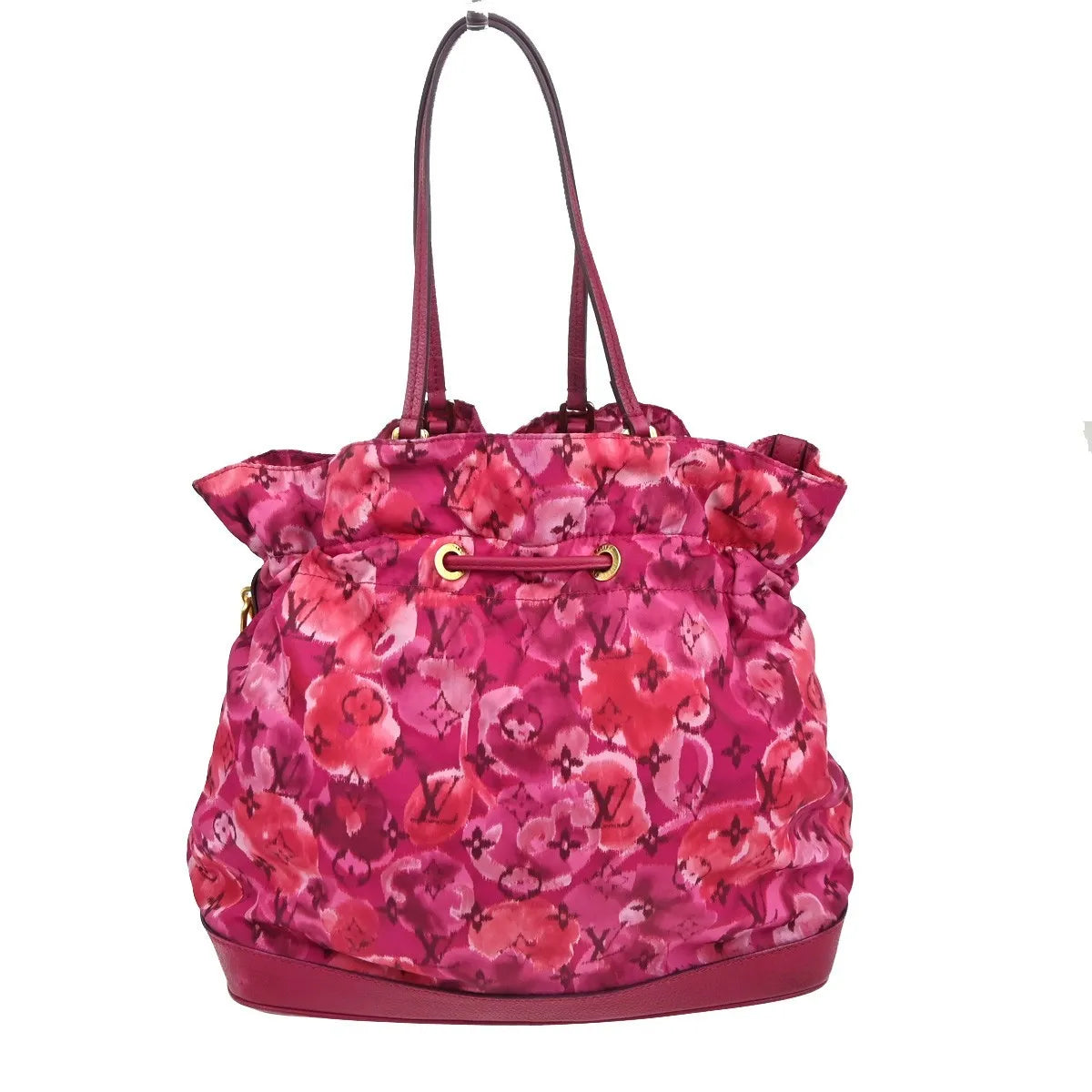 Louis Vuitton Noefull Ikat Nylon Pink Nylon Shoulder Bag Bag (Pre-Owned)
