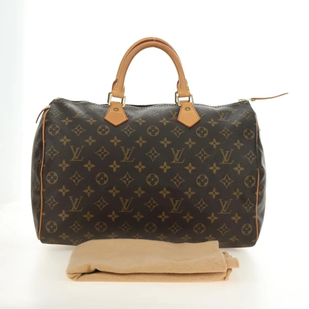 Louis Vuitton Speedy Monogram Canvas Brown Canvas Handbag (Pre-Owned)