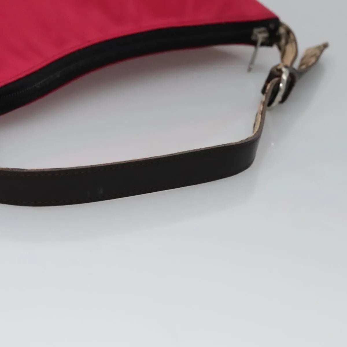 Burberry Nova Check Blue Label Nylon Pink Nylon Shoulder Bag Bag (Pre-Owned)