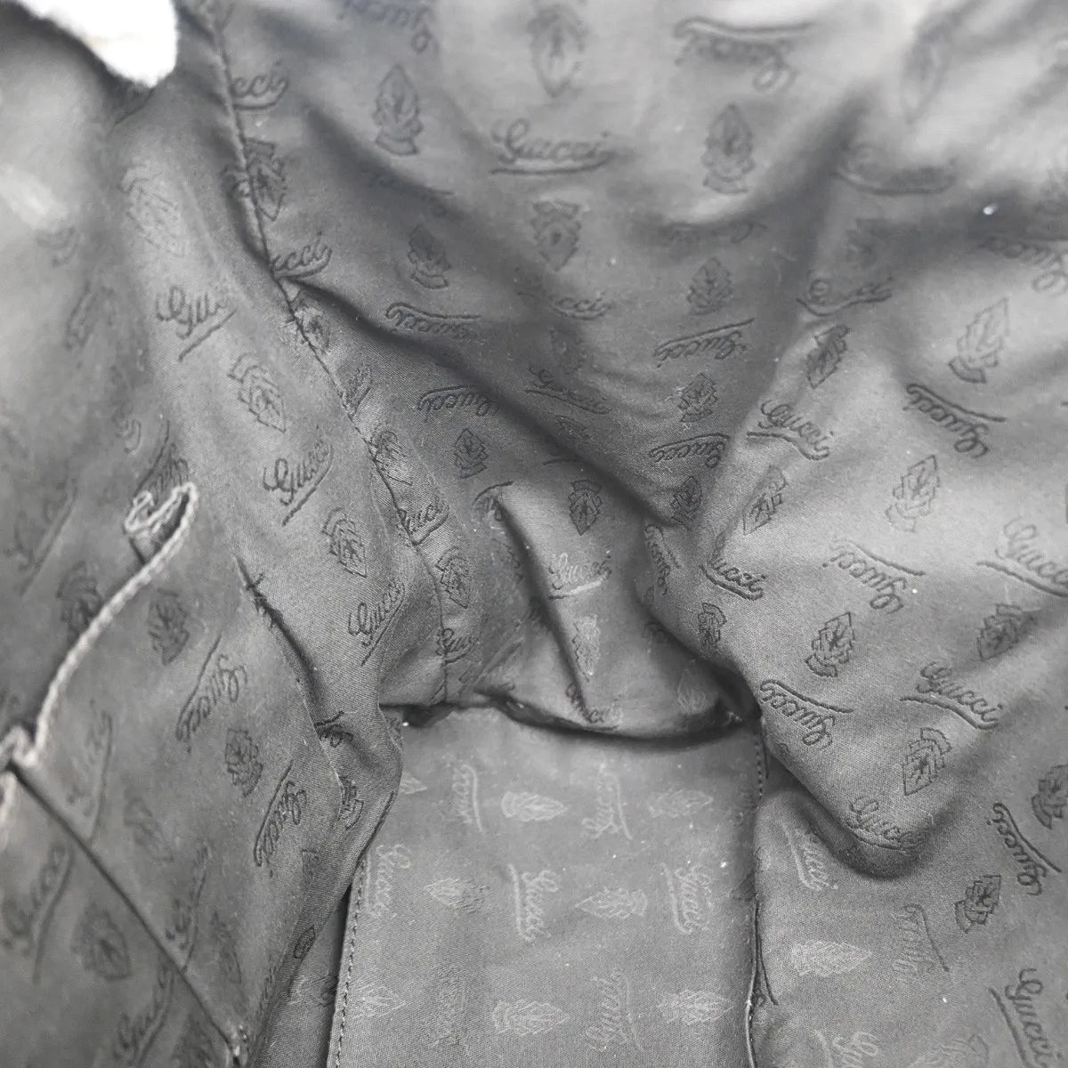 Gucci Twins Tote Guccissima Leather Brown Leather Tote Bag Bag (Pre-Owned)