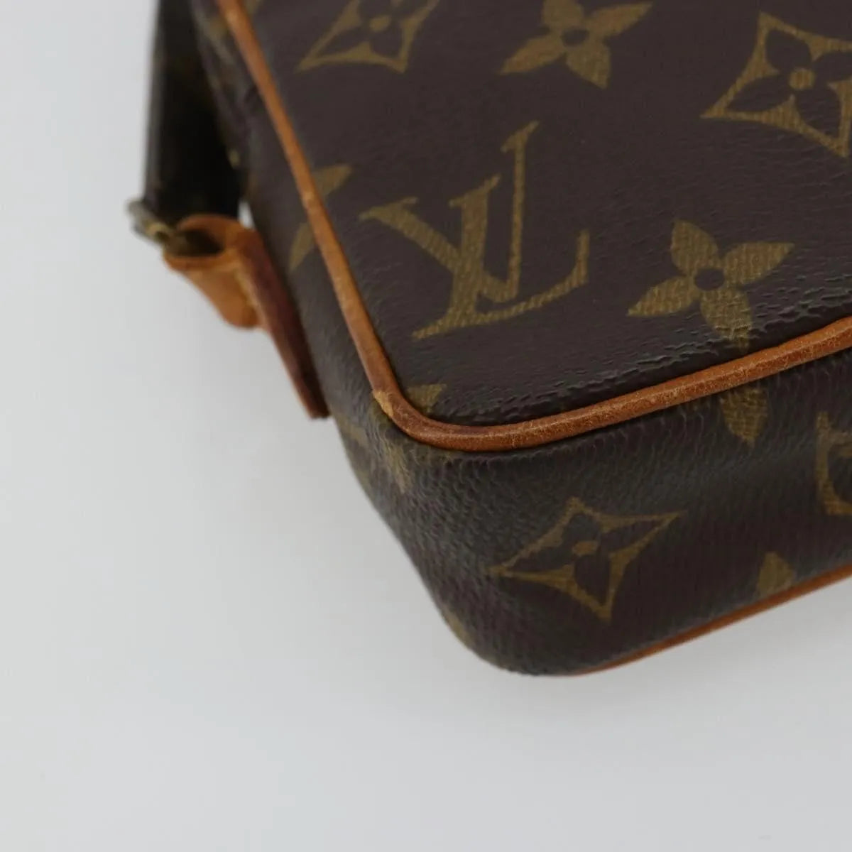 Louis Vuitton Danube Monogram Canvas Brown Canvas Shoulder Bag Bag (Pre-Owned)