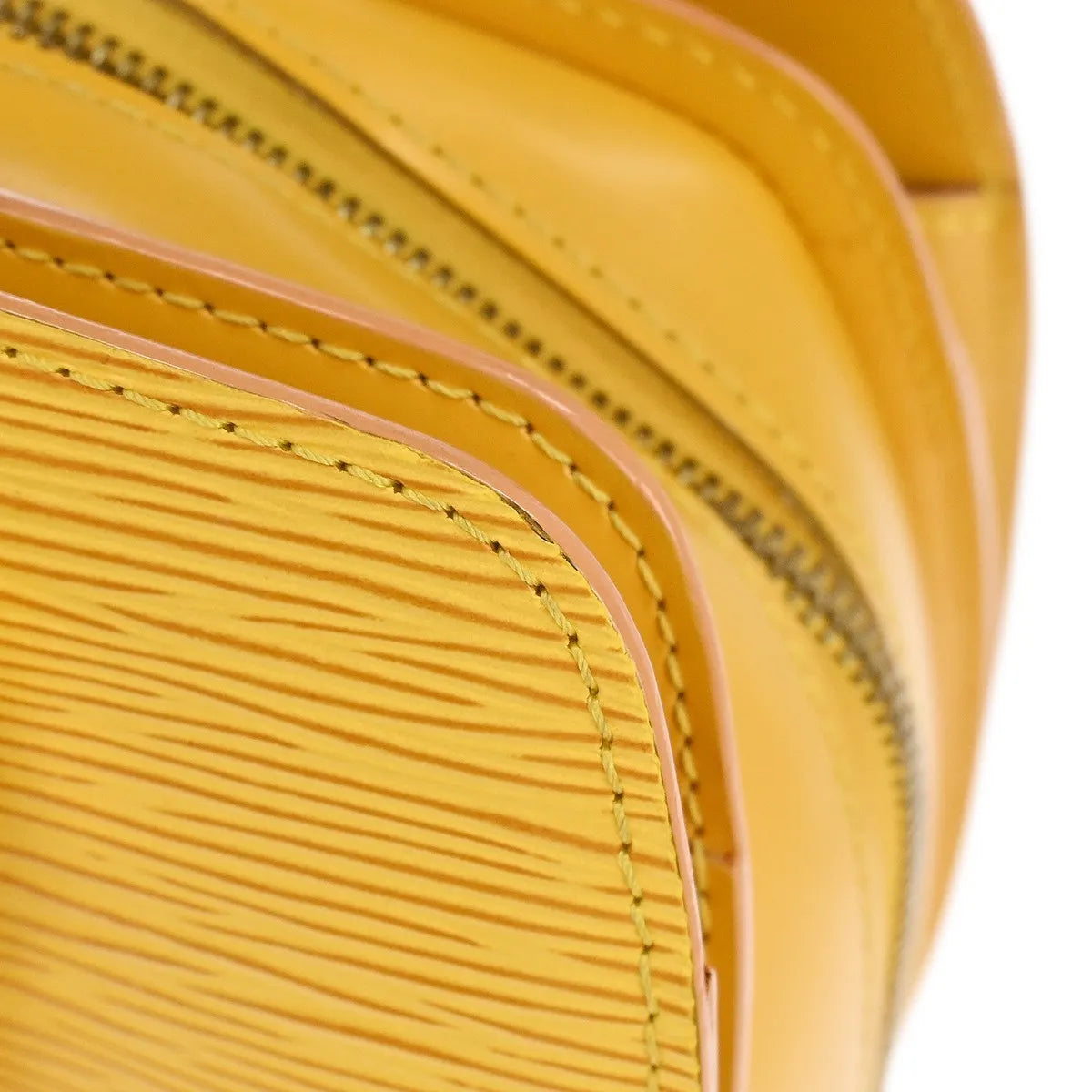 Louis Vuitton Pont Neuf Epi Yellow Leather Handbag (Pre-Owned)
