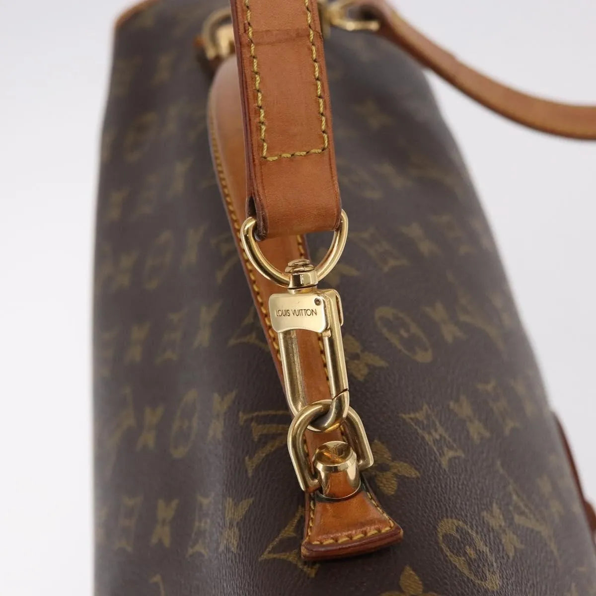 Louis Vuitton Beverly Monogram Canvas Brown Canvas Handbag (Pre-Owned)