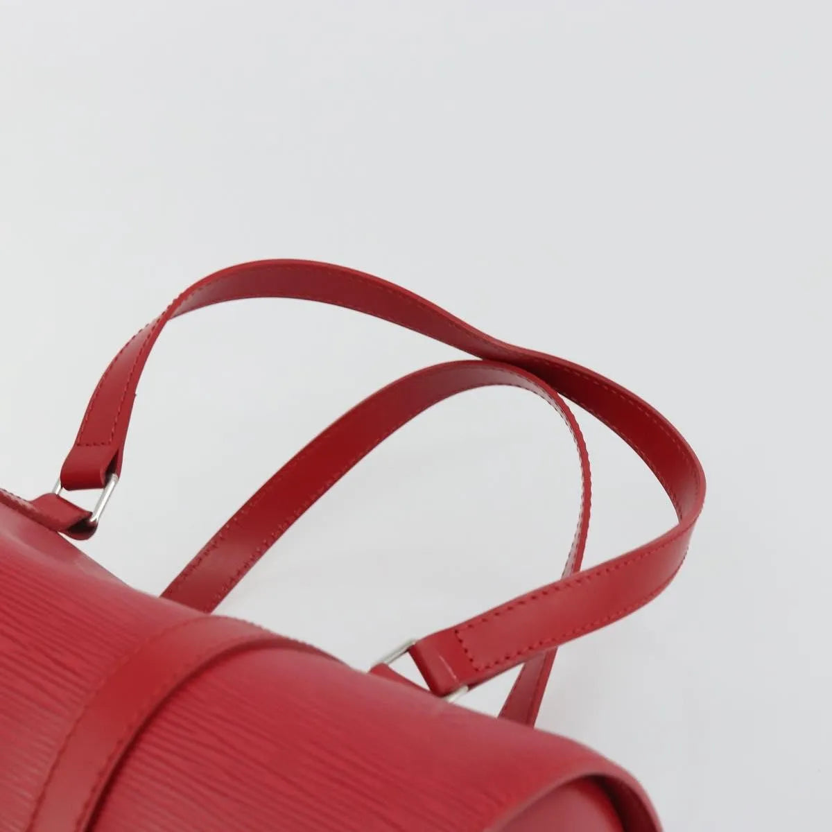 Louis Vuitton Soufflot Epi Leather Red Leather Handbag (Pre-Owned)