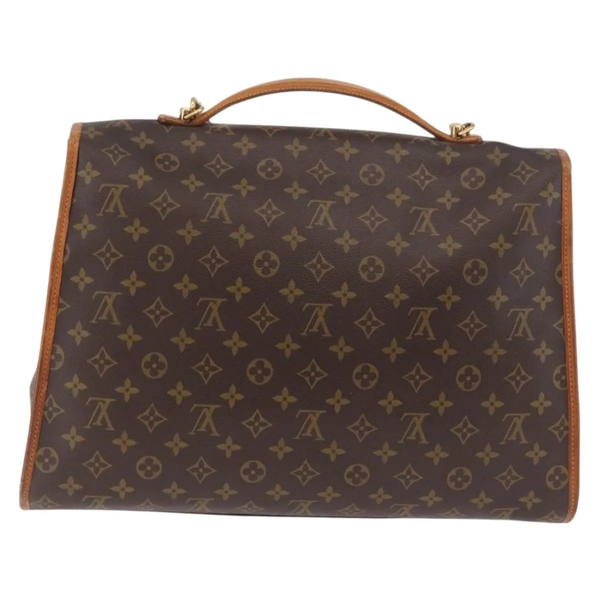 Louis Vuitton Beverly Monogram Canvas Brown Canvas Handbag (Pre-Owned)