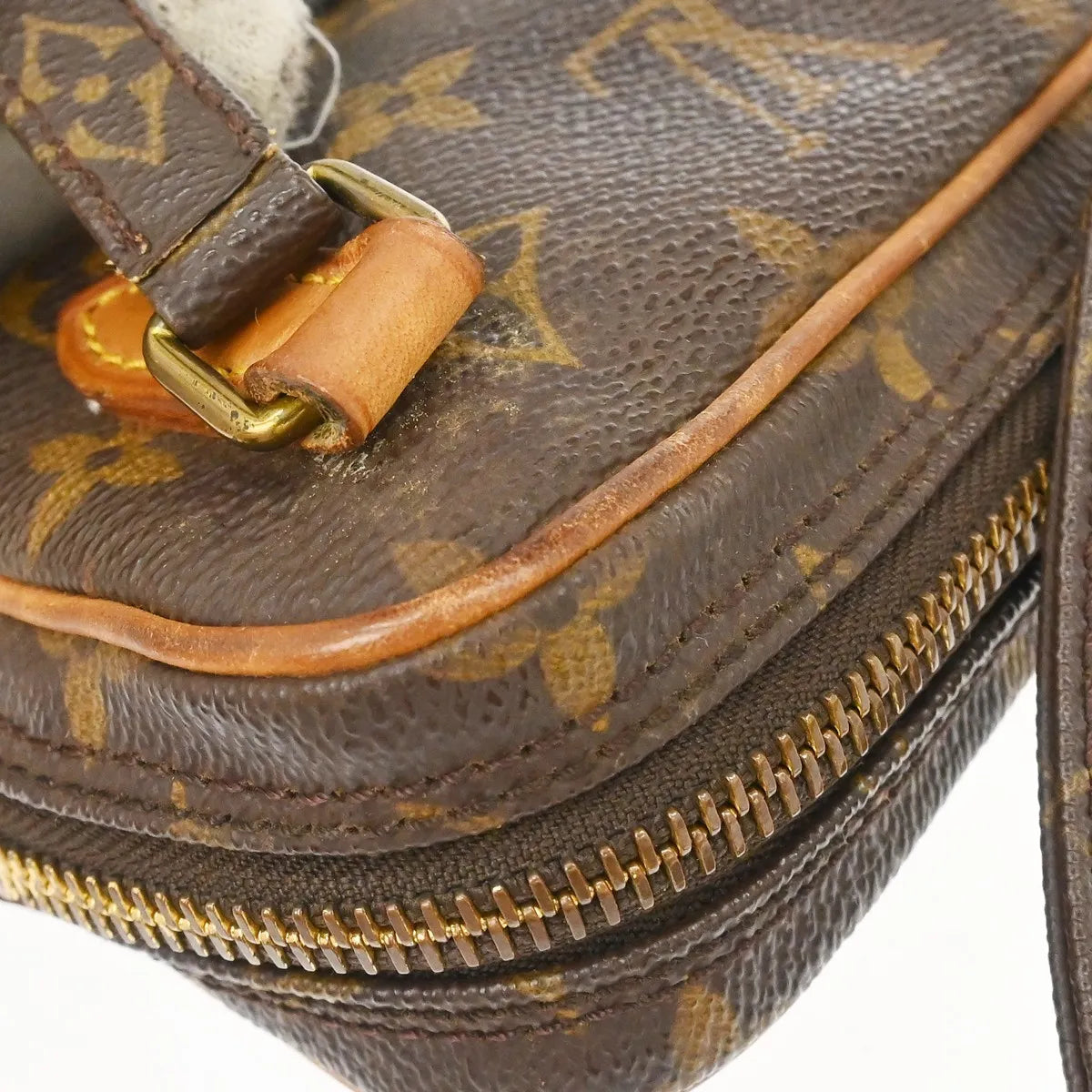 Louis Vuitton Pochette Marly Bandouliere Monogram Canvas Brown Canvas Shoulder Bag Bag (Pre-Owned)