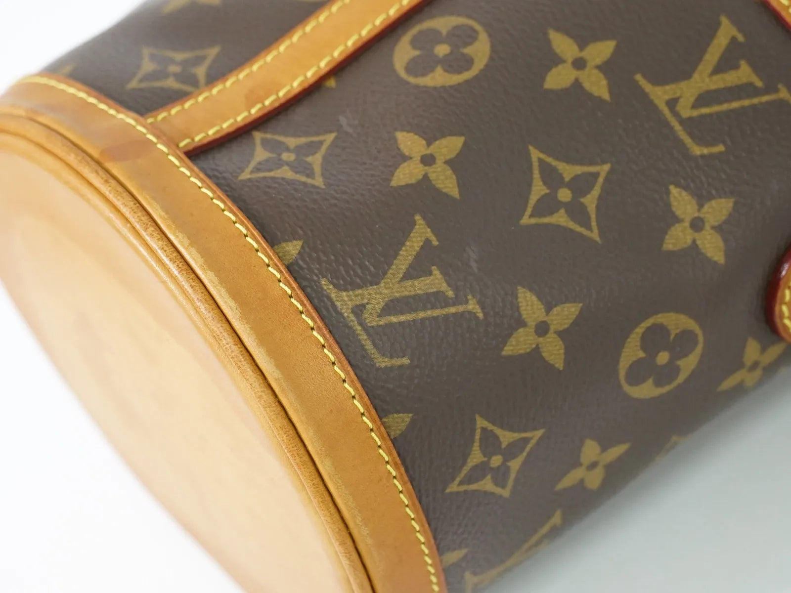 Louis Vuitton Duffle Monogram Canvas Brown Canvas Handbag (Pre-Owned)