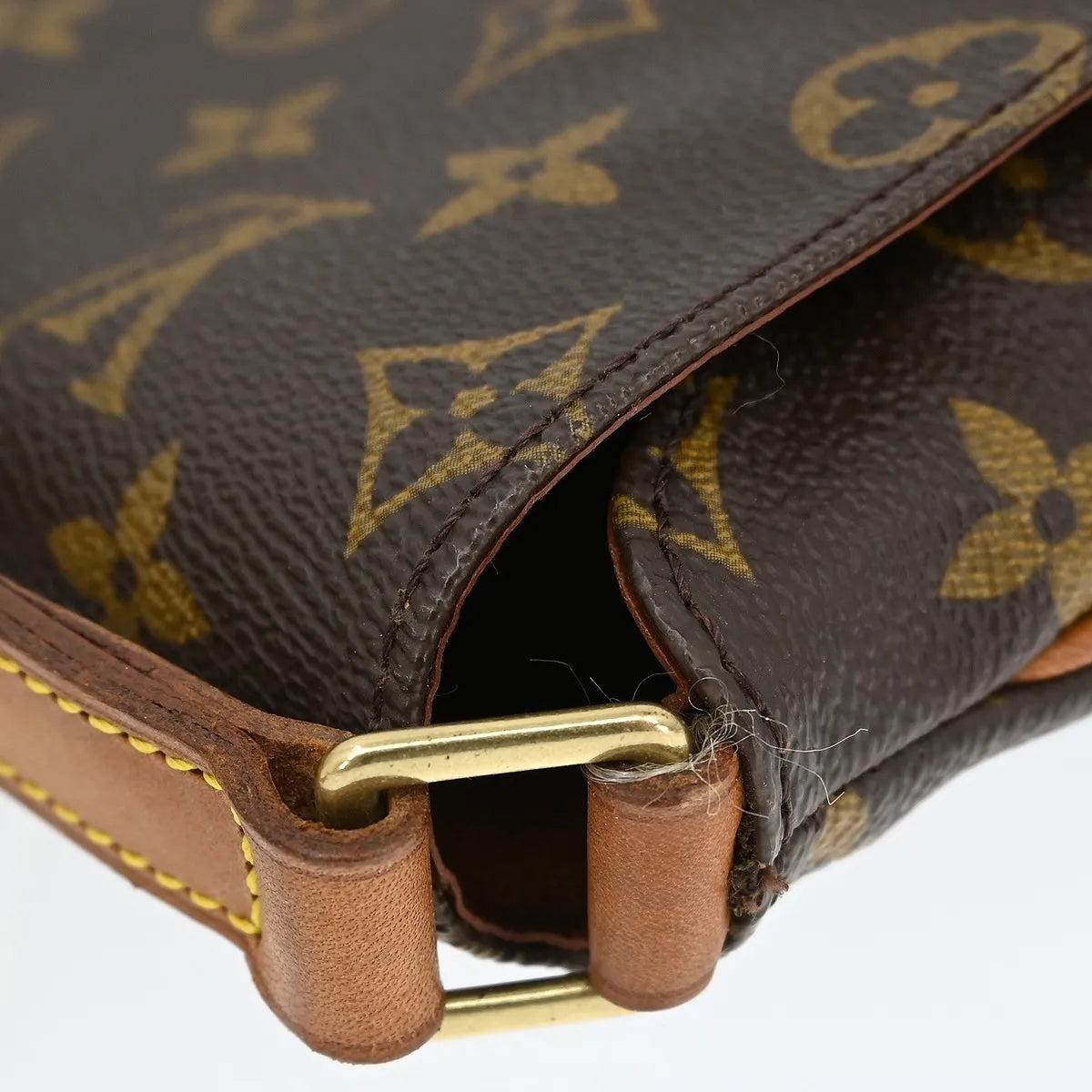 Louis Vuitton Musette Salsa Monogram Canvas Brown Canvas Shoulder Bag Bag (Pre-Owned)