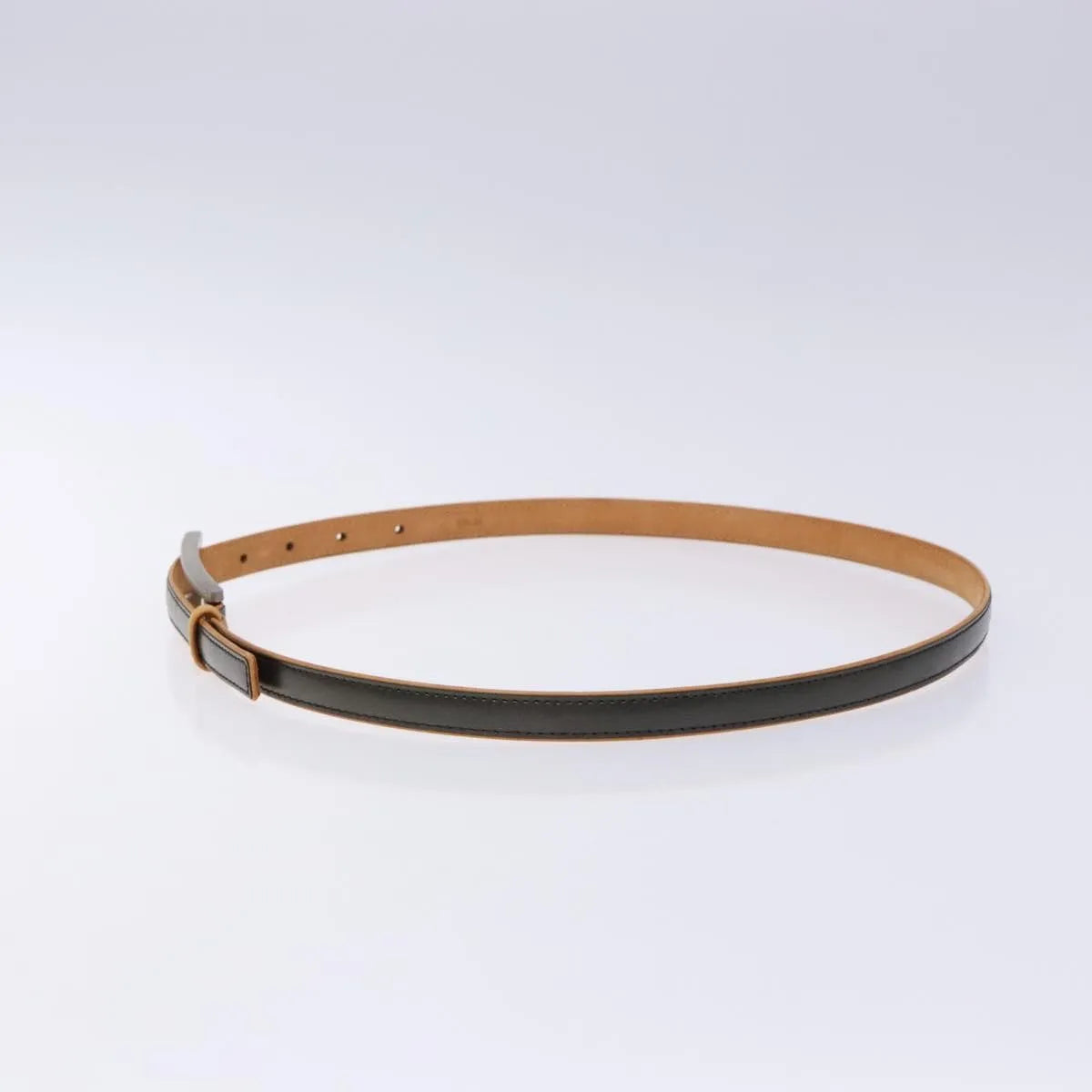 Louis Vuitton Belt Patent Black Leather Belts Accessory (Pre-Owned)