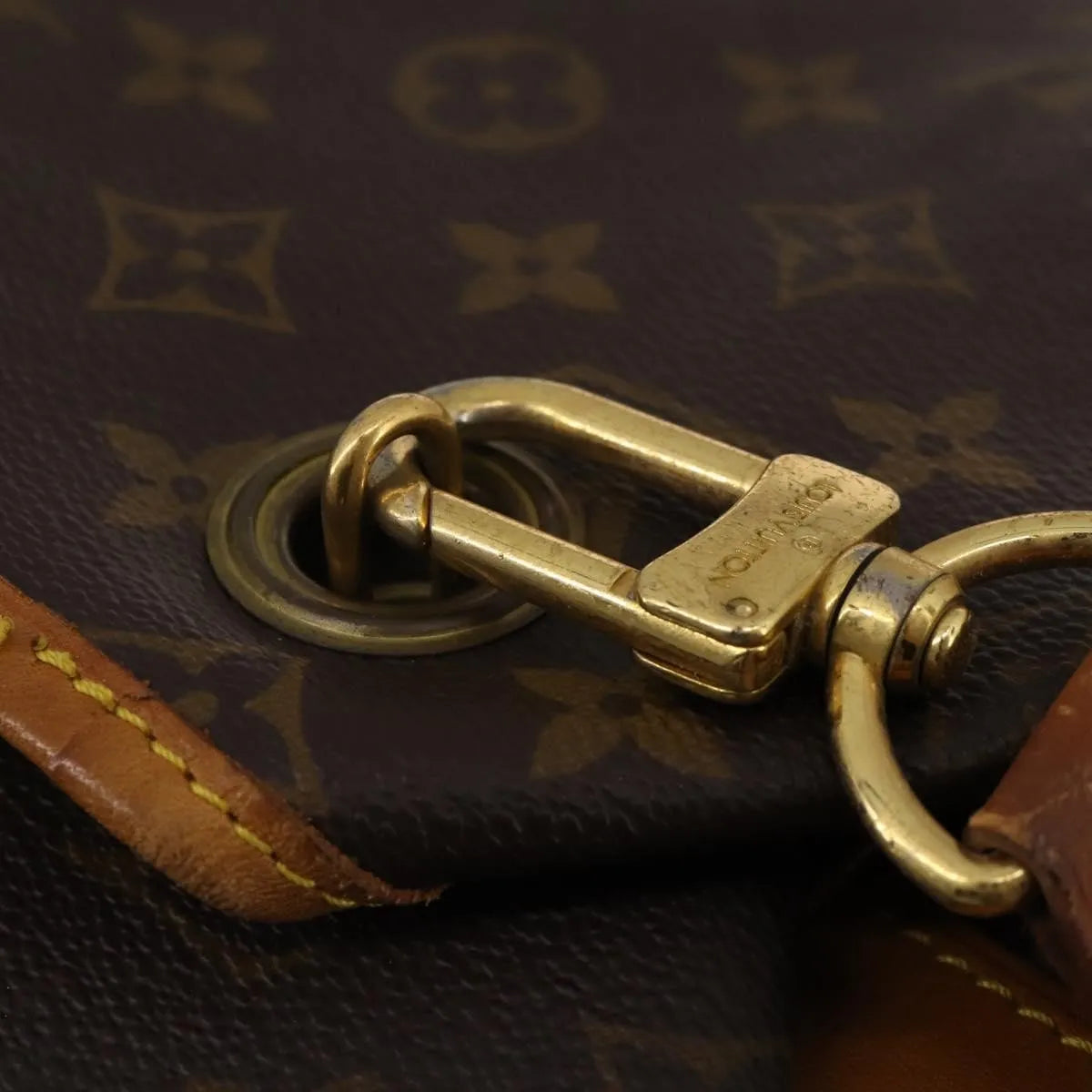 Louis Vuitton Sac Marin Monogram Canvas Brown Canvas Shoulder Bag Bag (Pre-Owned)