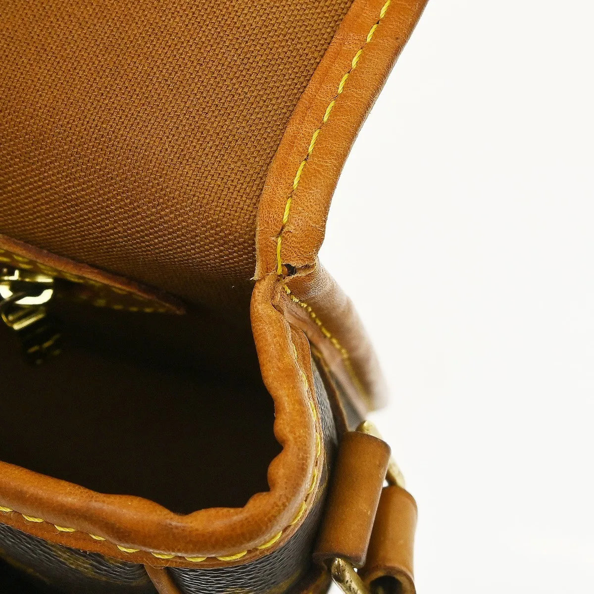 Louis Vuitton Sologne Monogram Canvas Brown Canvas Shoulder Bag Bag (Pre-Owned)