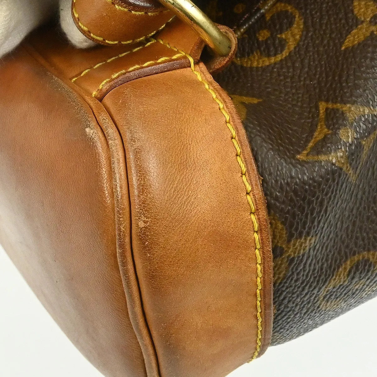 Louis Vuitton Vintage Montsouris Monogram Canvas Brown Canvas Backpack Bag (Pre-Owned)