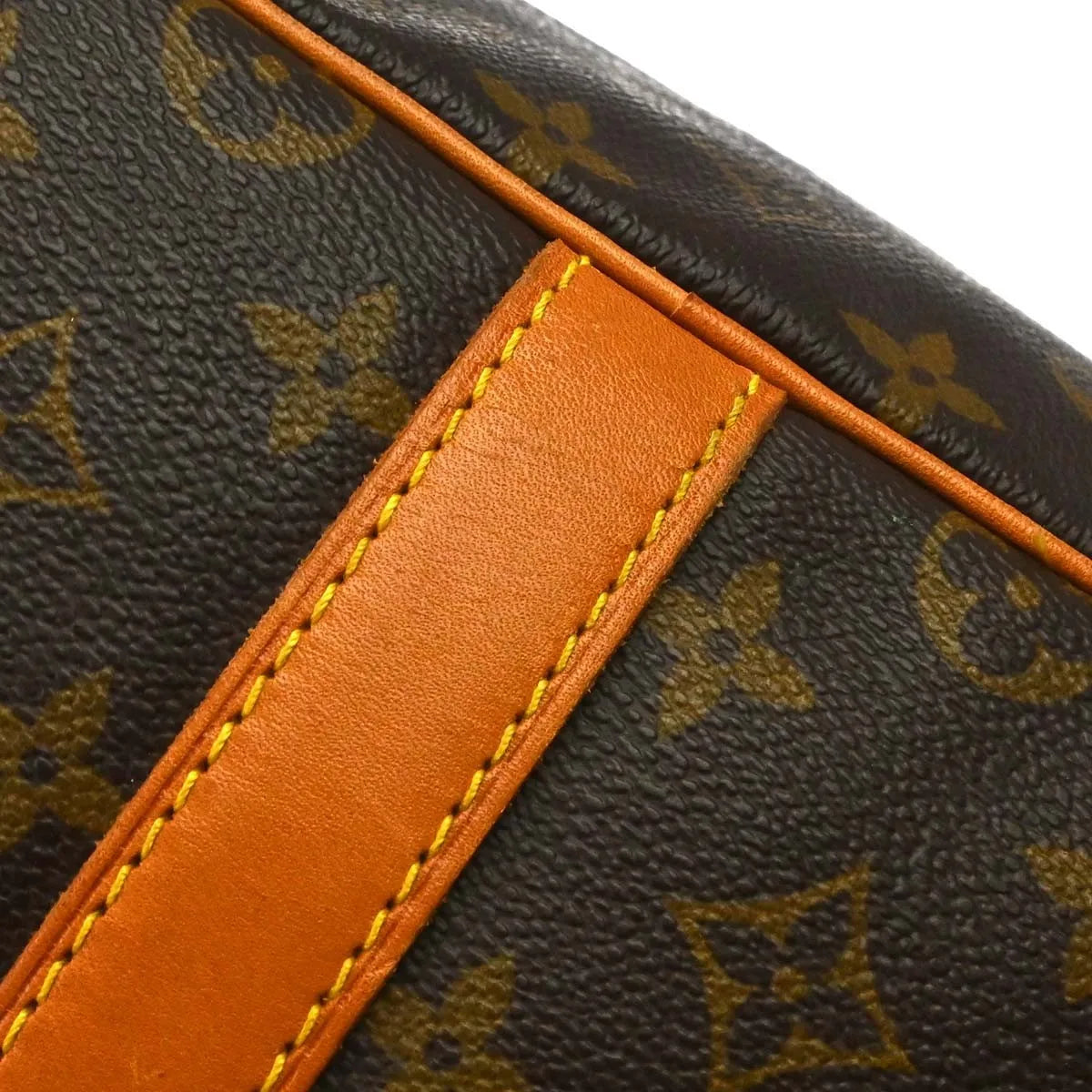 Louis Vuitton Keepall Monogram Canvas Brown Canvas Travel Bag Bag (Pre-Owned)