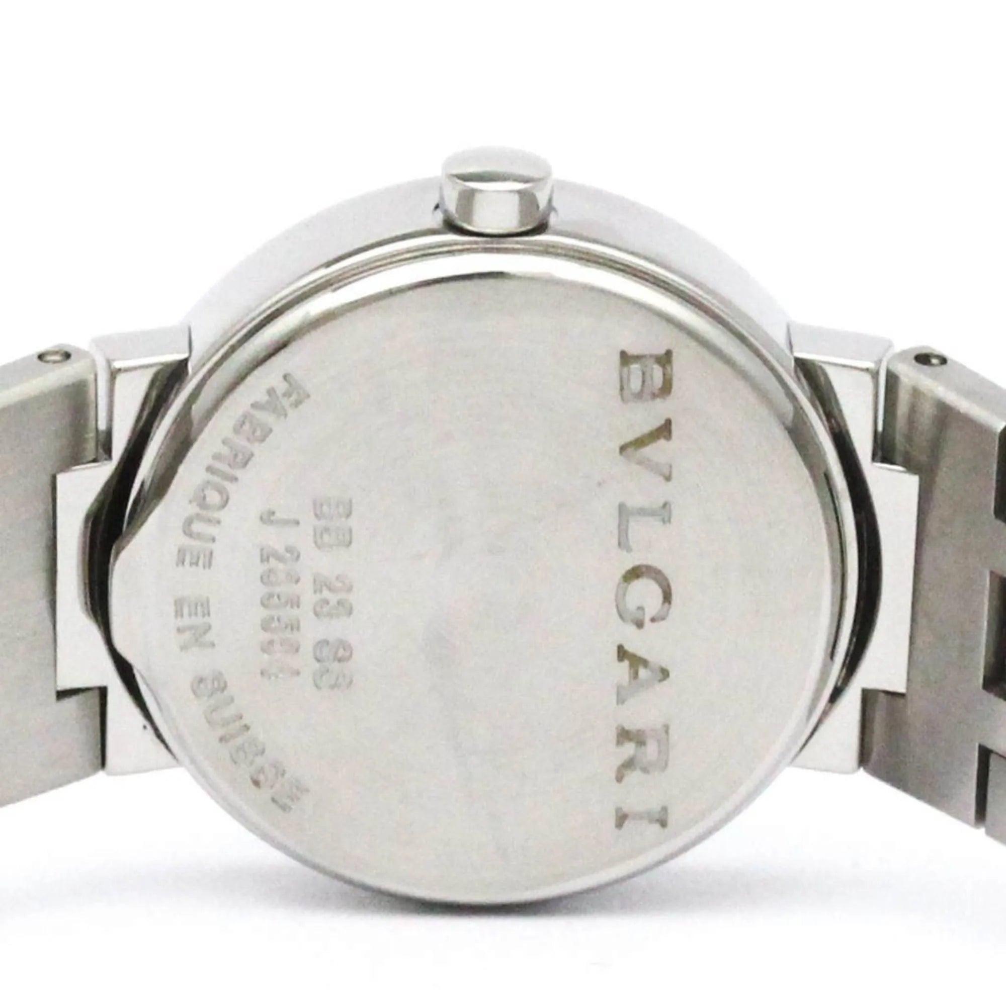Bvlgari Bvlgari Quartz Stainless Steel Watch (Pre-Owned)