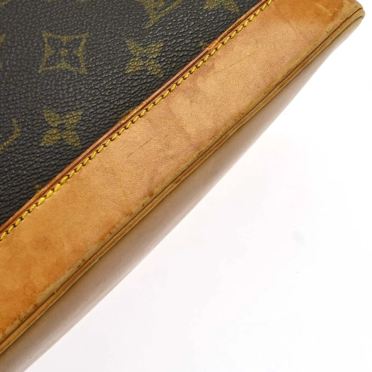 Louis Vuitton Alma Monogram Canvas Brown Canvas Handbag (Pre-Owned)