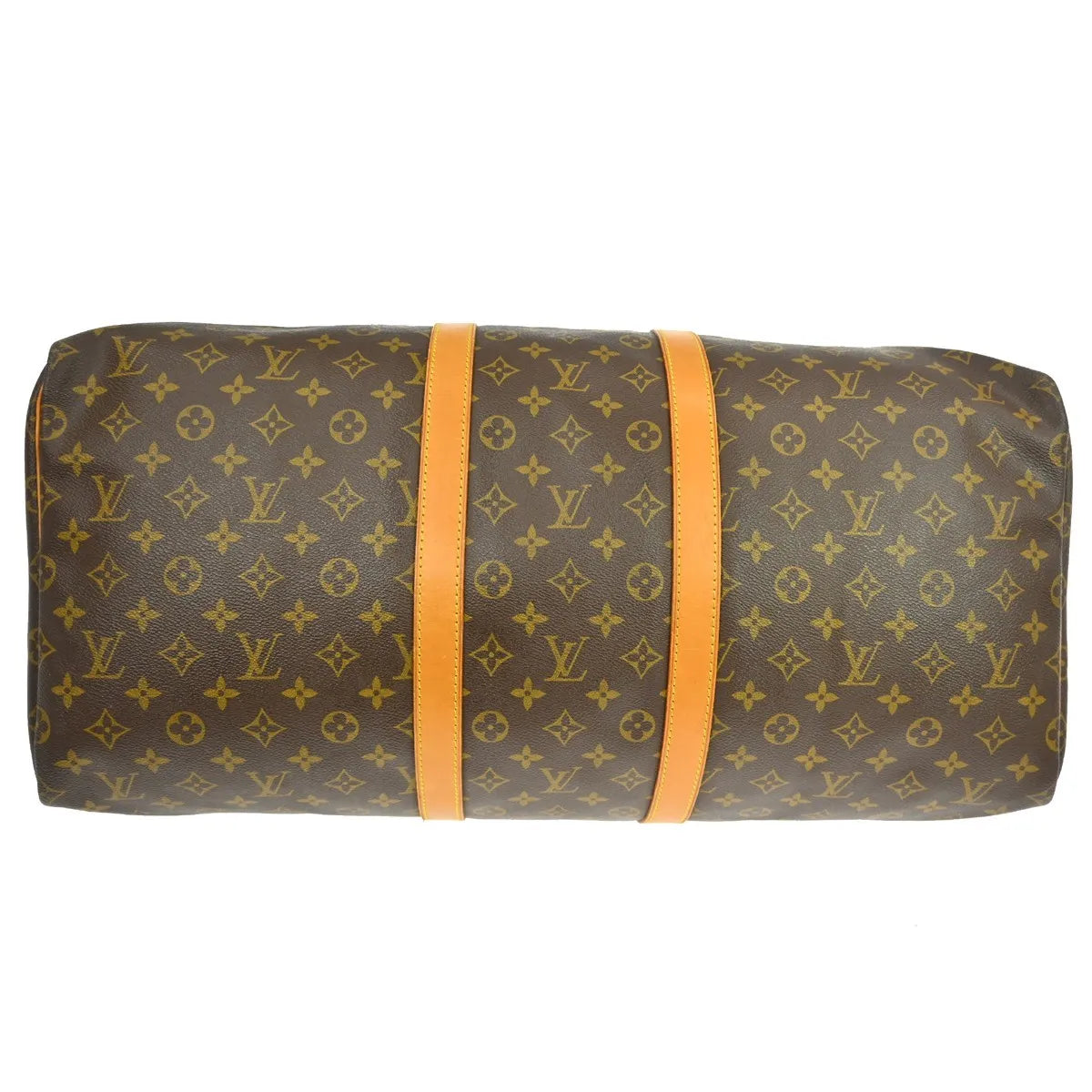 Louis Vuitton Keepall Monogram Canvas Brown Canvas Travel Bag Bag (Pre-Owned)