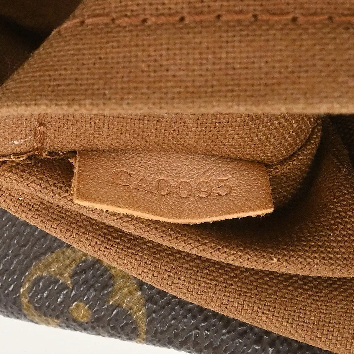 Louis Vuitton Sac Bosphore Monogram Canvas Brown Canvas Briefcase Bag (Pre-Owned)