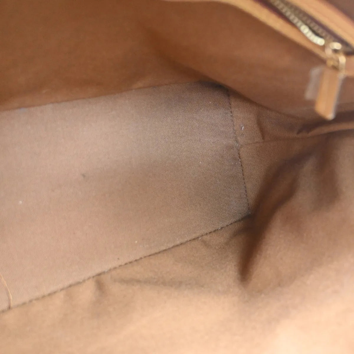 Louis Vuitton Cabas Mezzo Monogram Canvas Brown Canvas Shoulder Bag Bag (Pre-Owned)