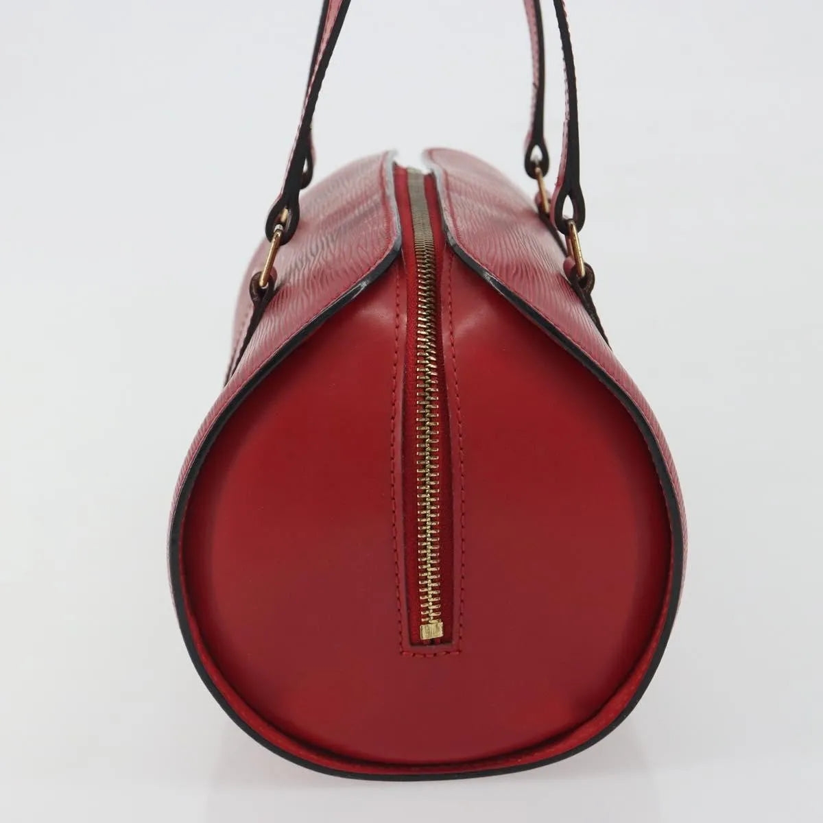 Louis Vuitton Soufflot Epi Leather Red Leather Handbag (Pre-Owned)