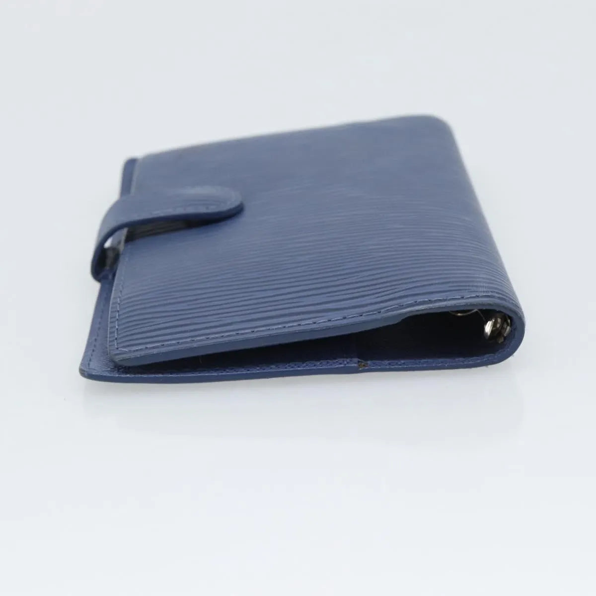 Louis Vuitton Agenda Cover Epi Blue Leather Clutche & Pouche Bag (Pre-Owned)