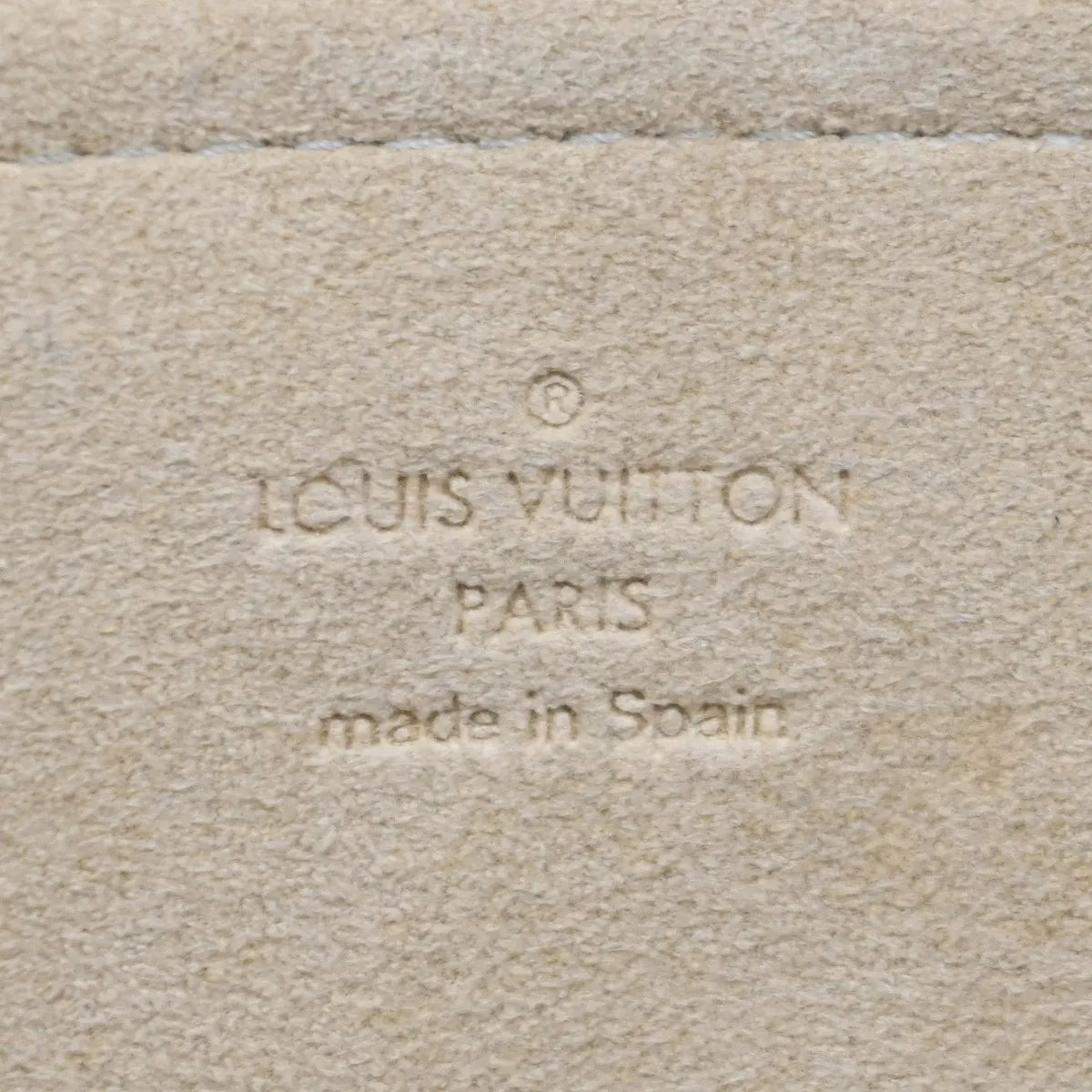 Louis Vuitton Twin Monogram Brown Leather Clutche & Pouche Bag (Pre-Owned)