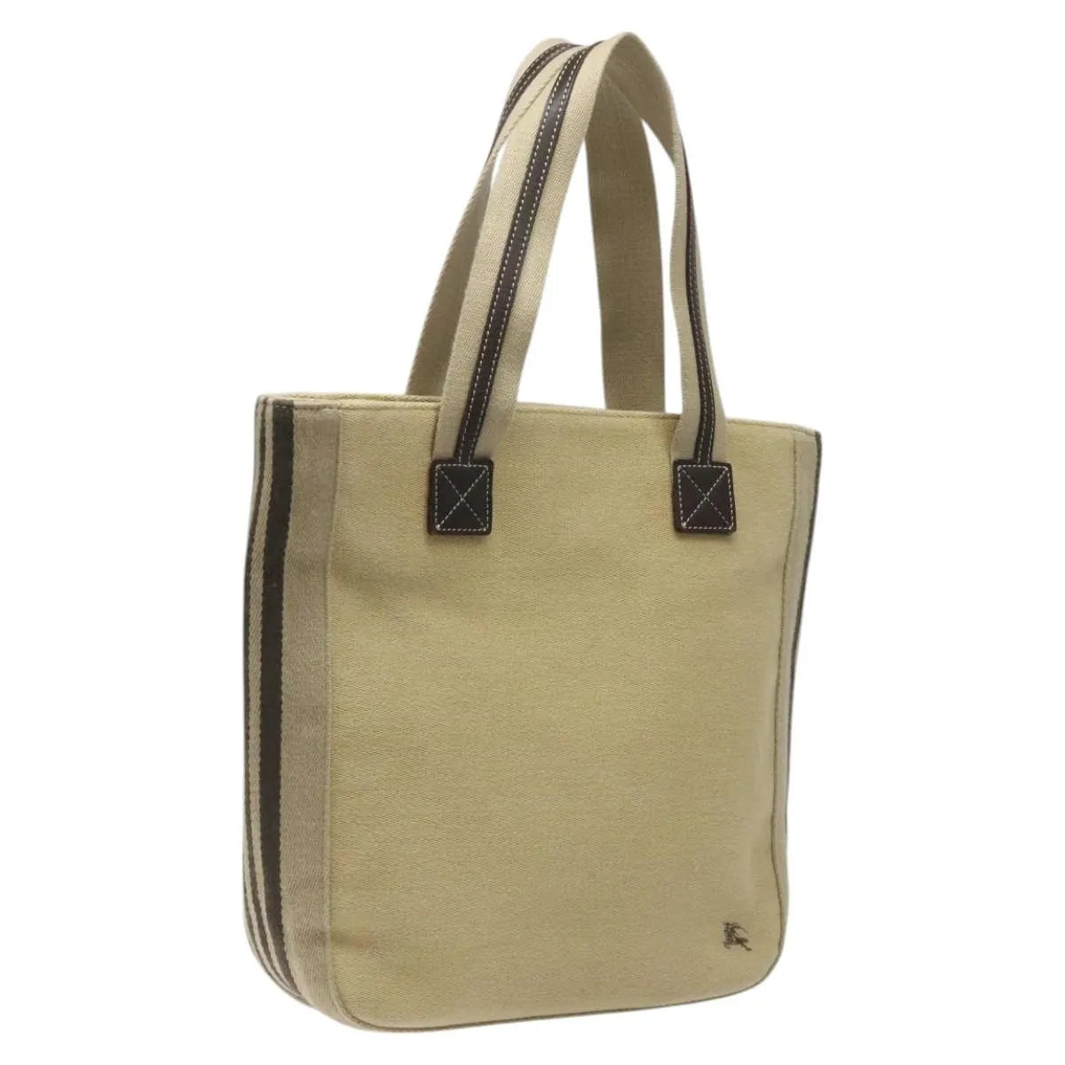 Burberry Blue Label Canvas Beige Canvas Tote Bag Bag (Pre-Owned)
