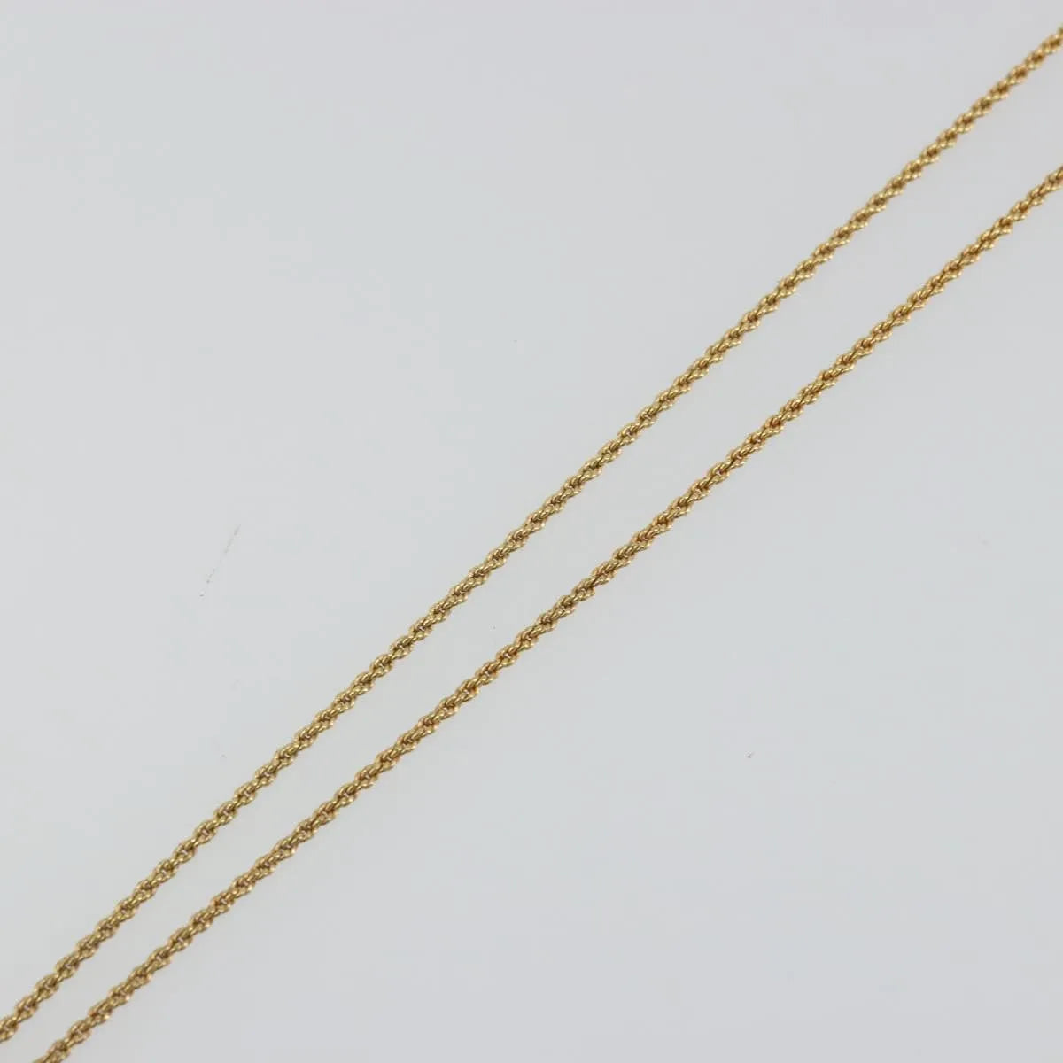 Christian Dior Cd Round Pendant Metal Gold Metal Necklace Jewelry (Pre-Owned)