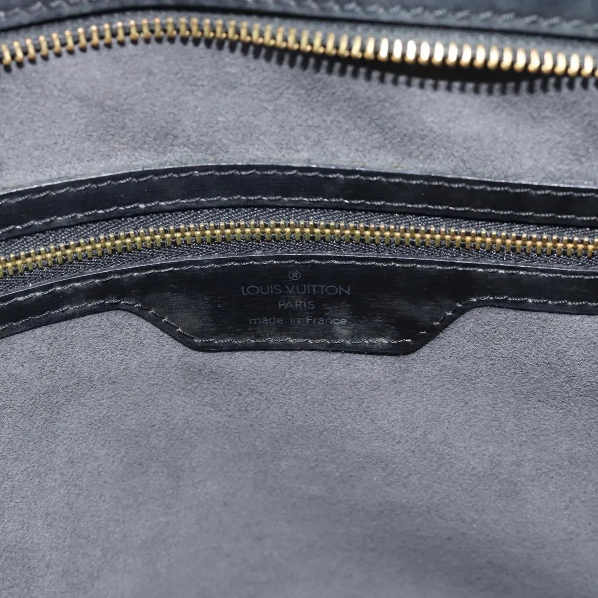 Louis Vuitton Saint Jacques Epi Leather Black Leather Shoulder Bag Bag (Pre-Owned)