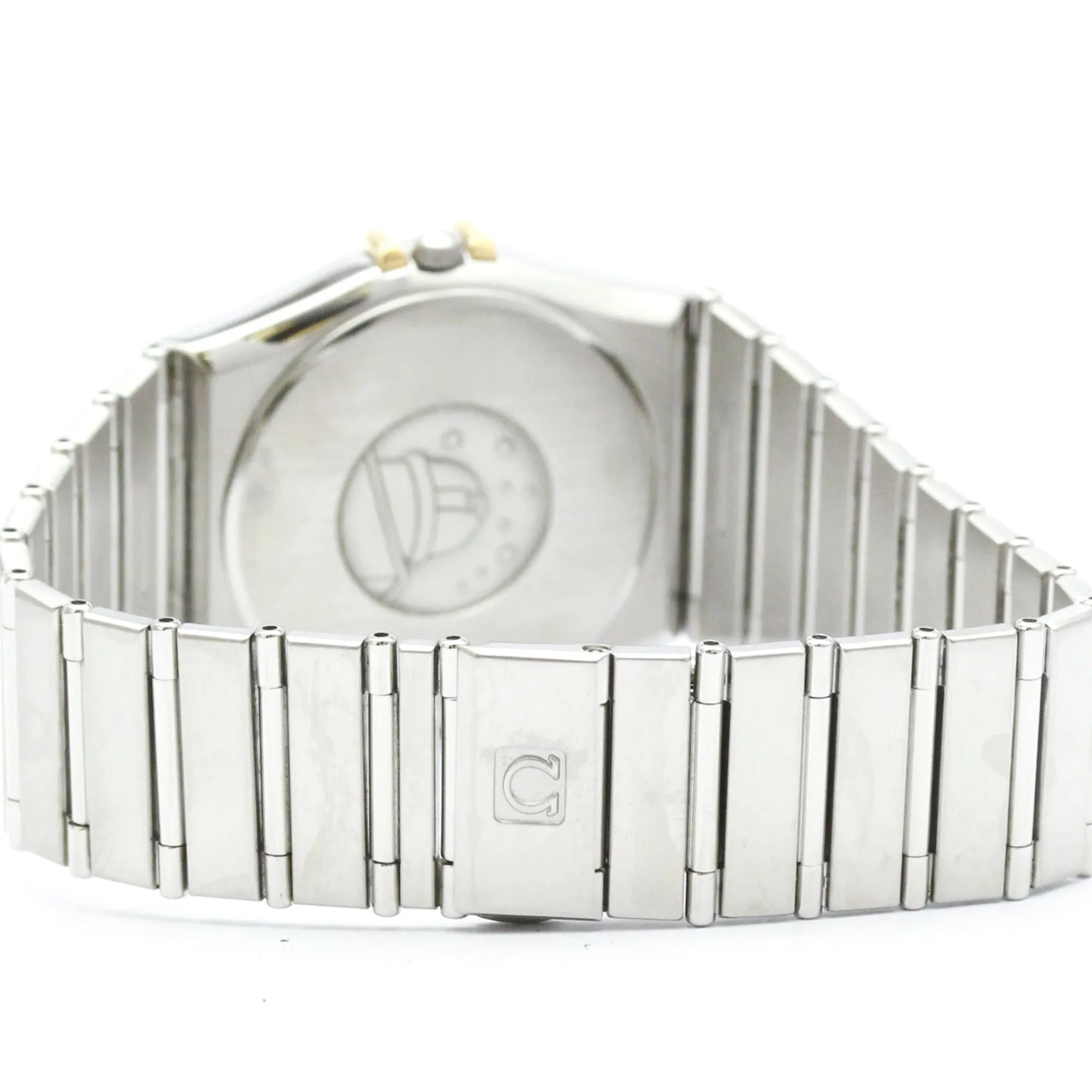 Omega Constellation Quartz Stainless Steel And Yellow Gold Watch (Pre-Owned)