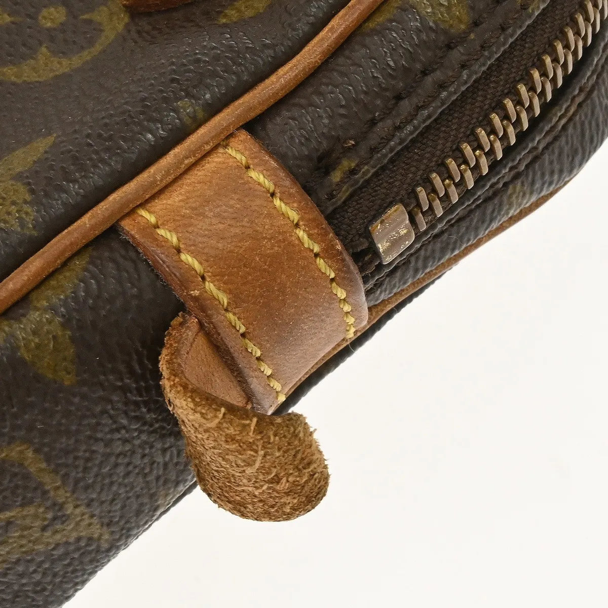 Louis Vuitton Pochette Marly Bandouliere Monogram Canvas Brown Canvas Shoulder Bag Bag (Pre-Owned)
