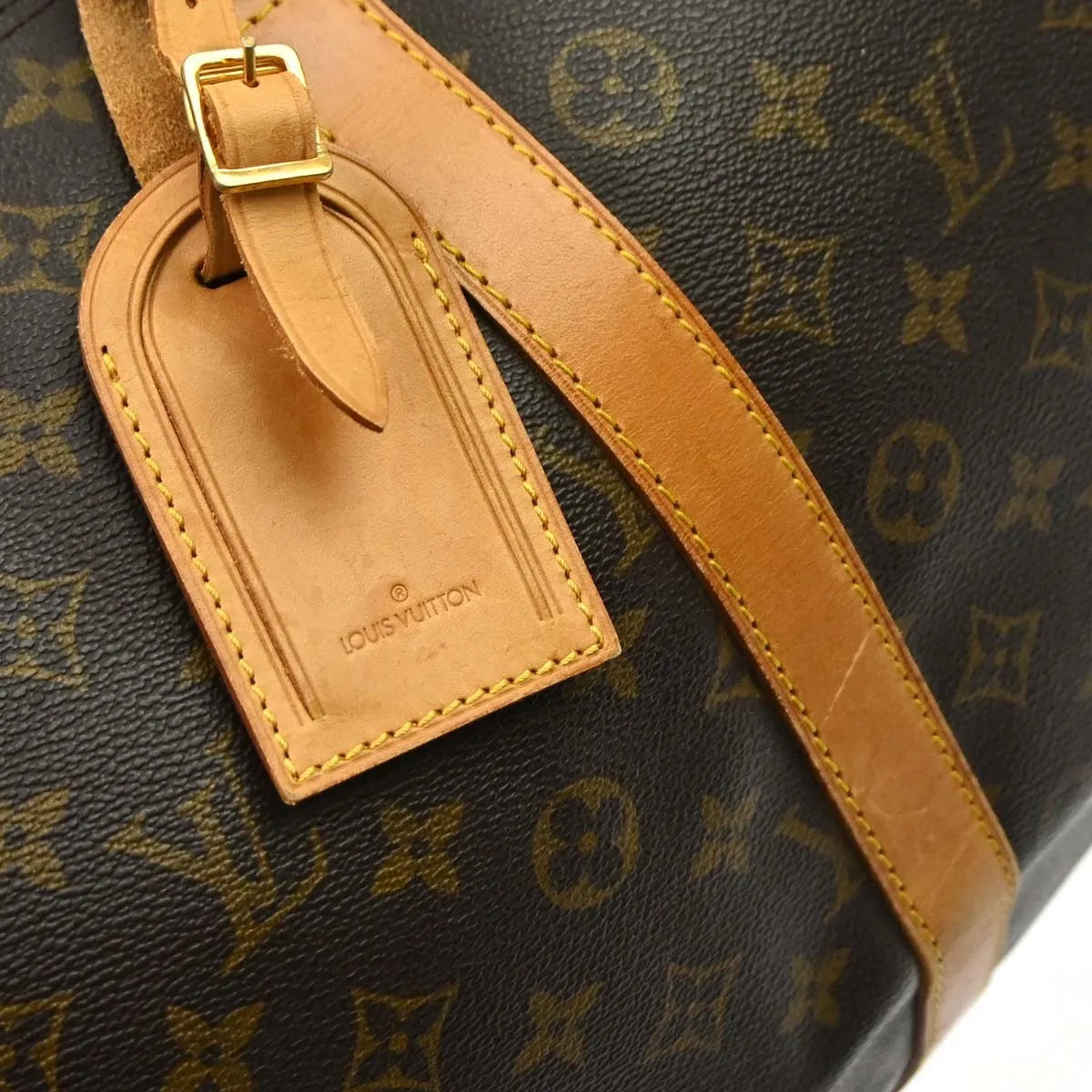 Louis Vuitton Keepall Bag Monogram Canvas Brown Canvas Travel Bag Bag (Pre-Owned)